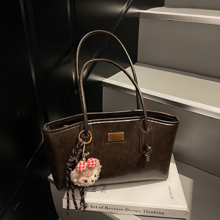 Elegant Structured Shoulder Tote Kalsten