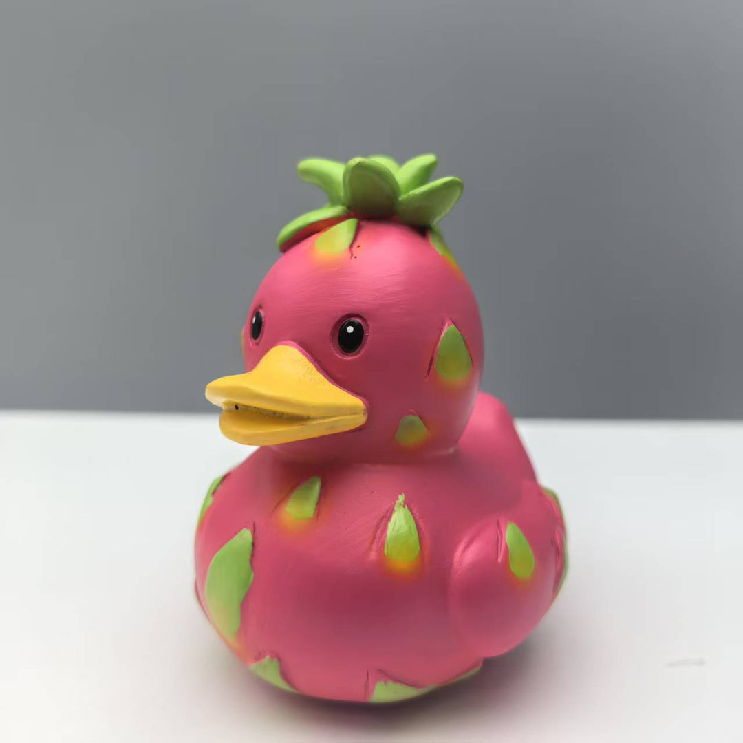 Funny rubber duck with strawberry design Kalsten