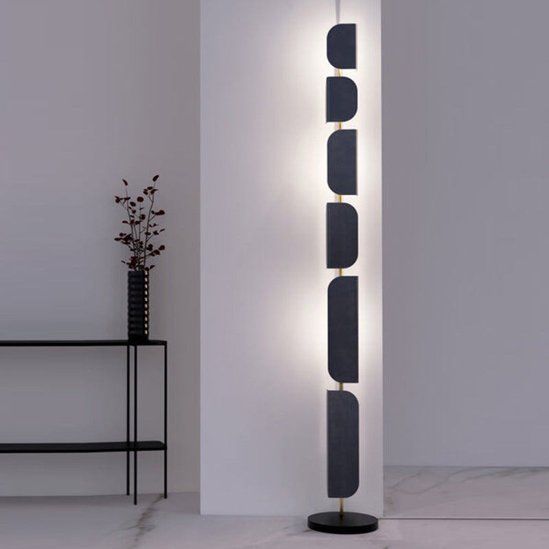 Artistic Stacked Floor Lamp