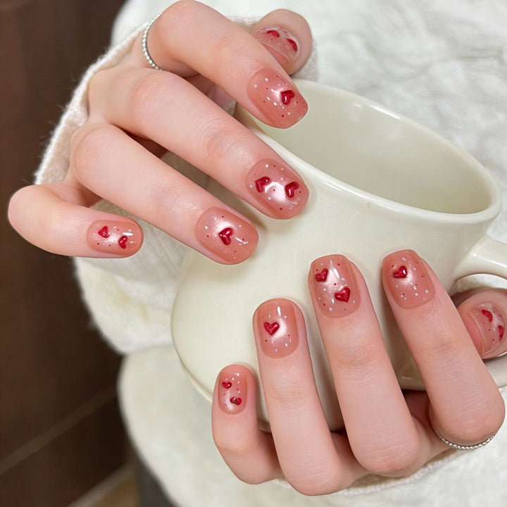Artistic Ocean-Inspired Press-On Nail Design Kalsten