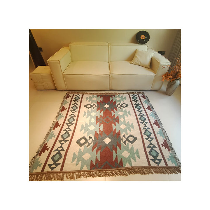 Home Decor Bohemian Style Fringe Throw Blanket