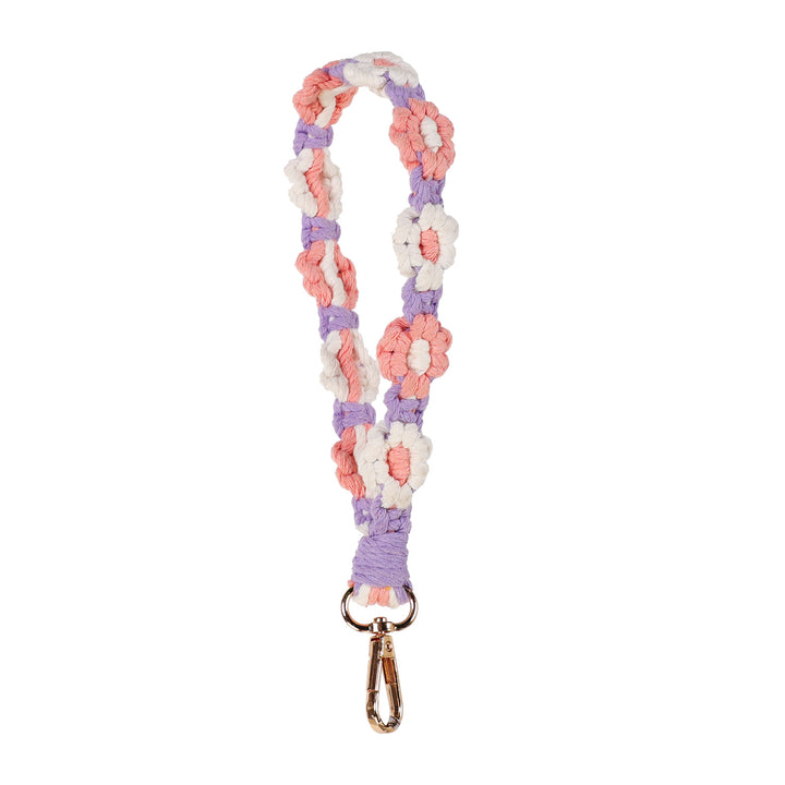 Floral Patterned Keychain