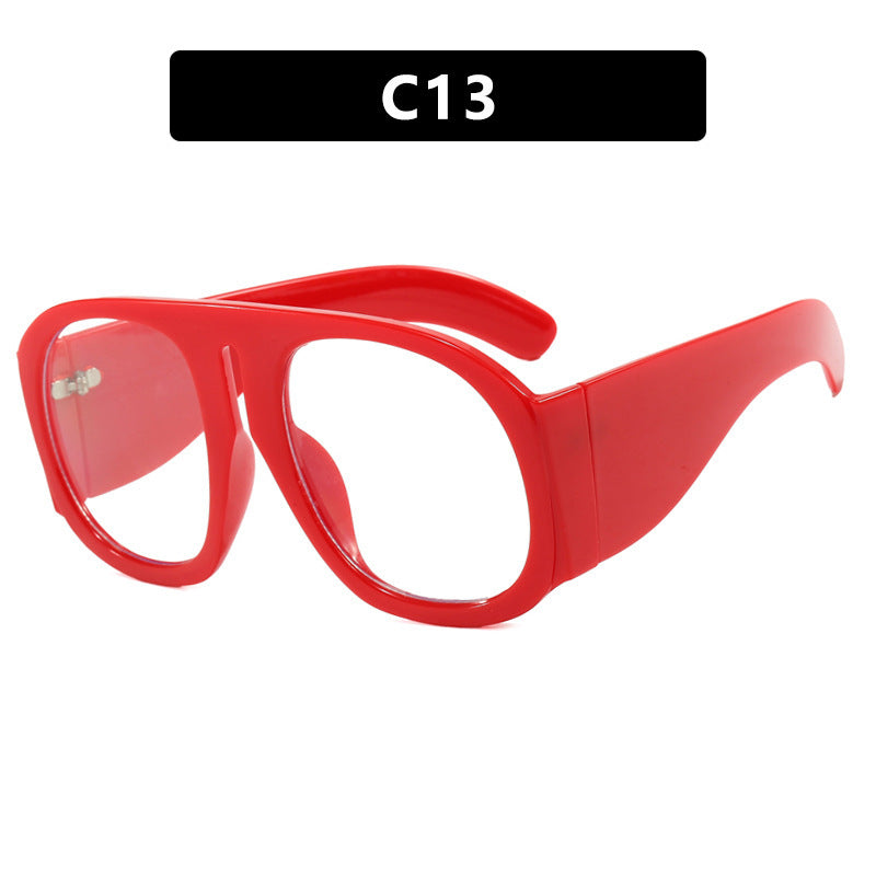 Women's trendy oversized sunglasses with fashionable gradient Kalsten