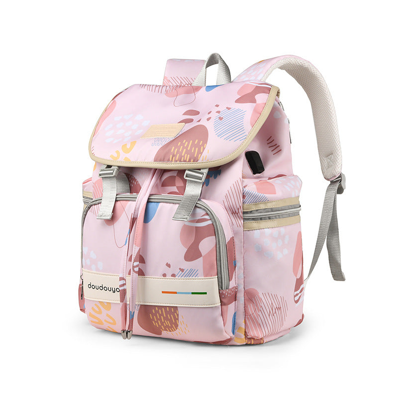 Versatile Graphic Print Backpack Kalsten
