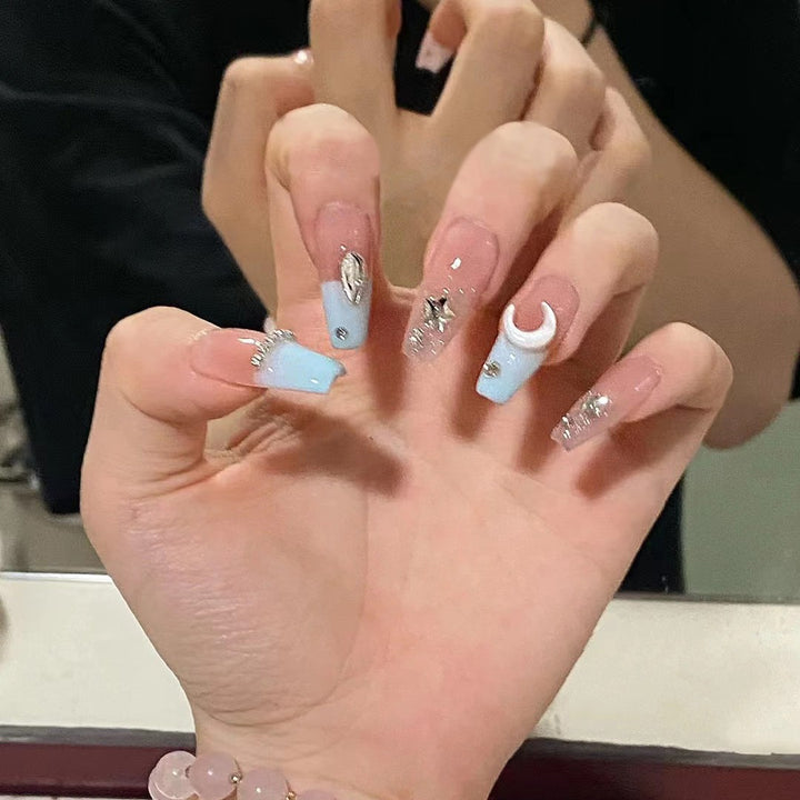 Luxury Glitter Design Artificial Nails Kalsten