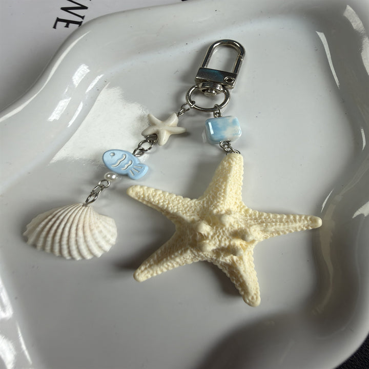 Coastal-Inspired Charm Keychain Kalsten