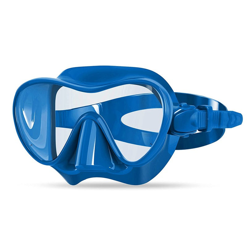 Diving mask with flexible silicone edge and clear field of vision Kalsten