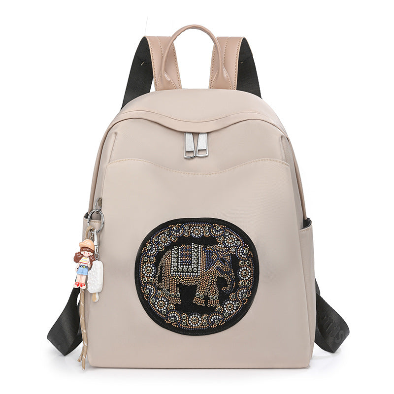 Fashionable Embroidered Backpack