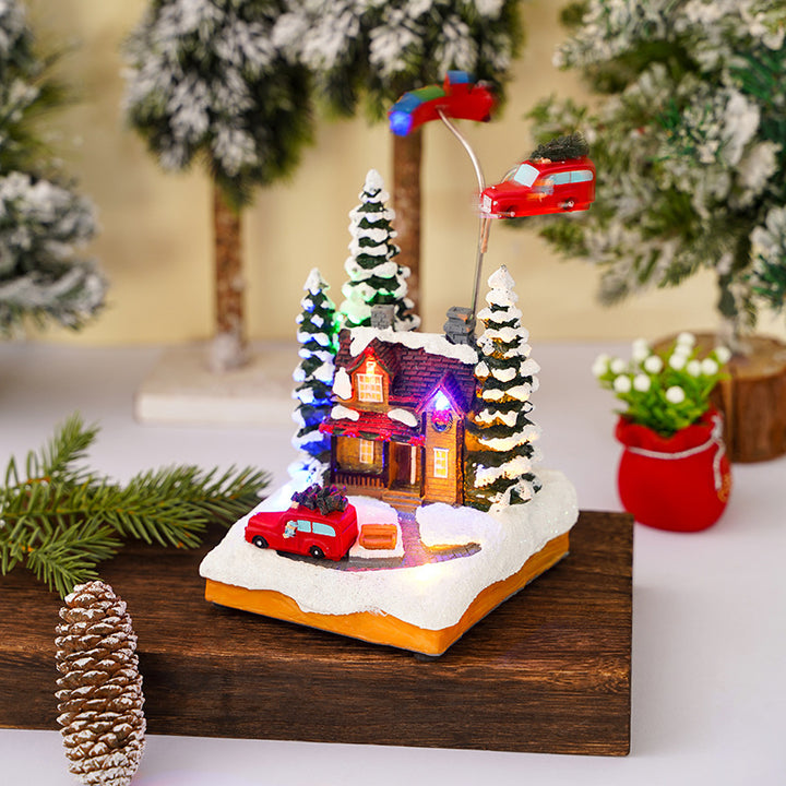 Nostalgic Christmas Village Decoration Kalsten