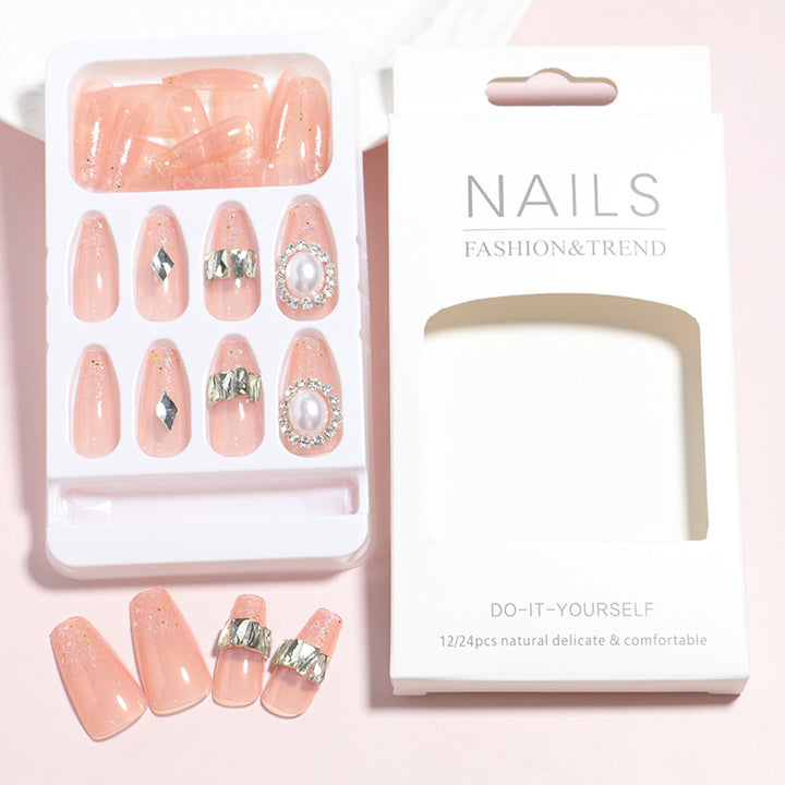 Premium Decorative Press-On Nail Set Kalsten