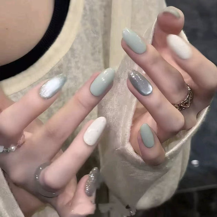 Stylish Press-On Nail Wraps Kalsten