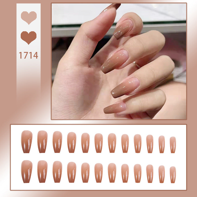 Artificial nails with elegant ombre effect Kalsten