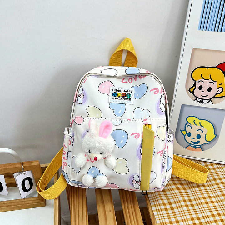 Cute Plush Bunny-Themed Mini Backpack Kalsten