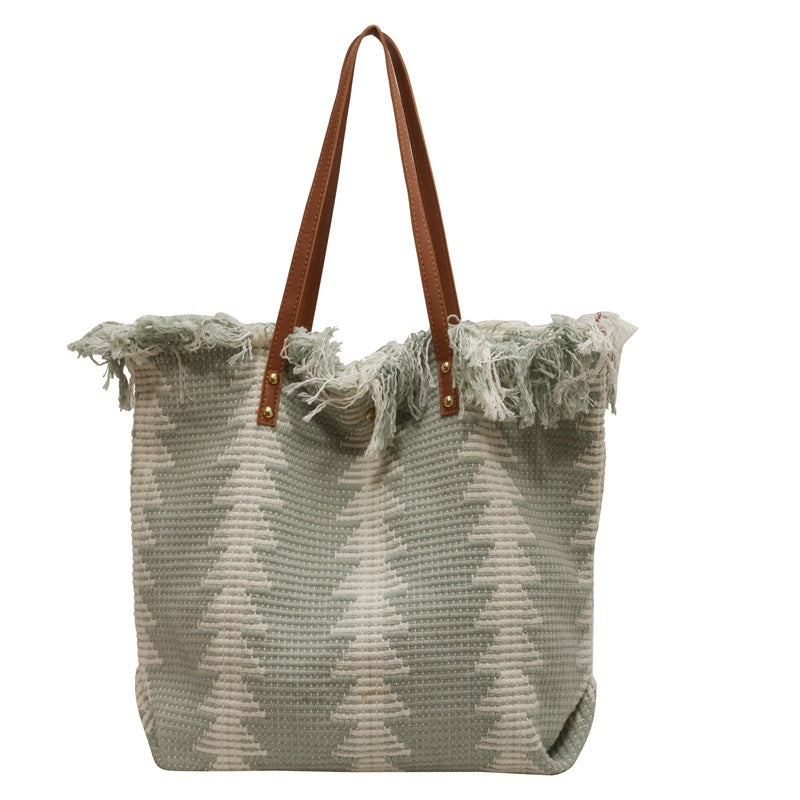 Bohemian Handwoven Tote Bag