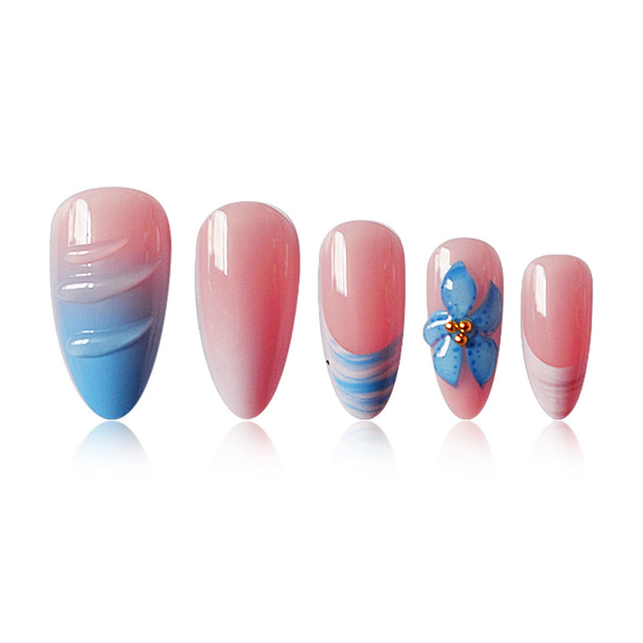 Artistic Shell Design Press-On Nails Kalsten