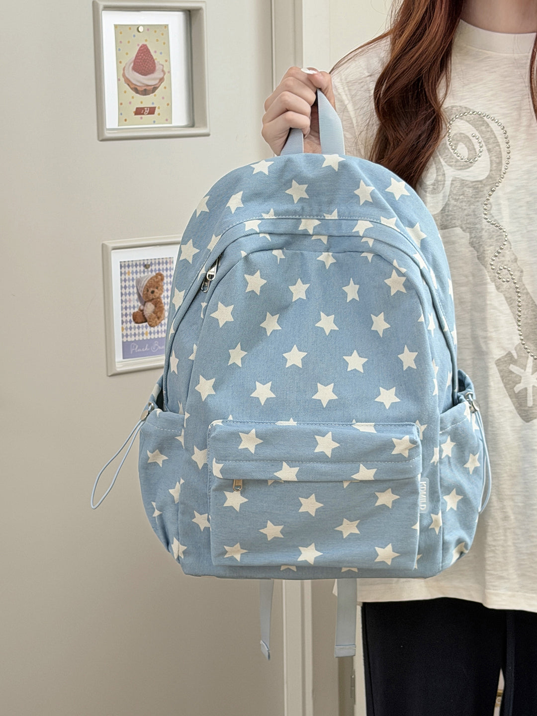 Playful Polka Dot Backpack Kalsten