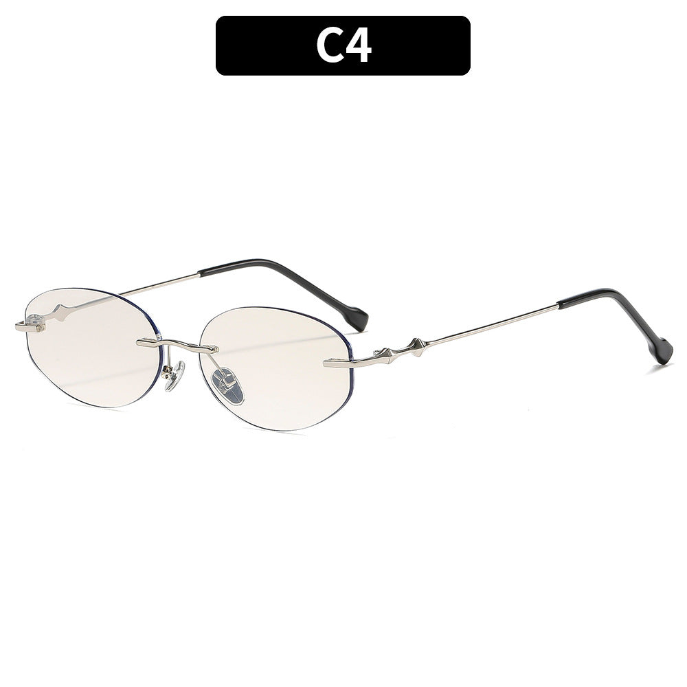 Fashionable Geometric Frame Eyewear