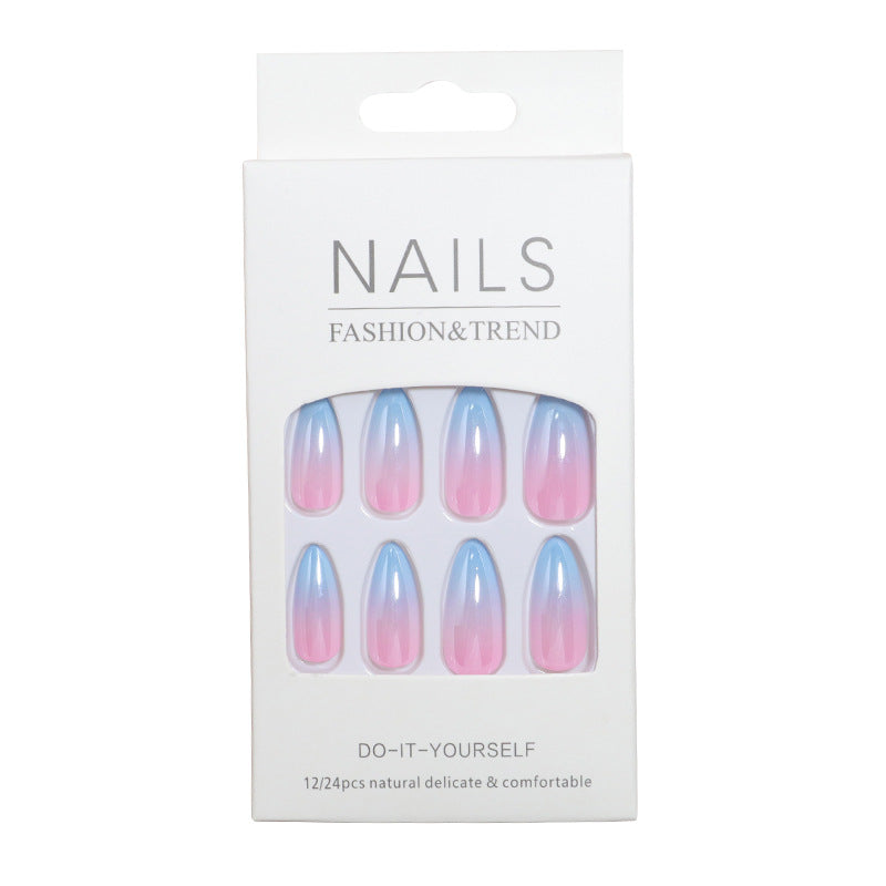 DIY Ombre Gel Nail Tips Kalsten