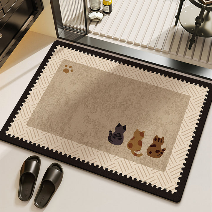 Pet-Themed Eco-Friendly Area Rug Kalsten