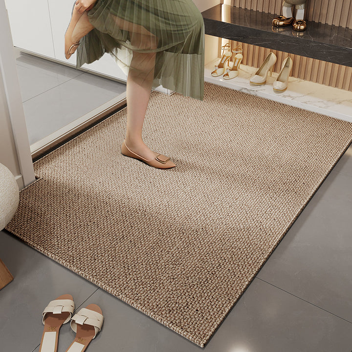Elegant Woven Entryway Mat Kalsten