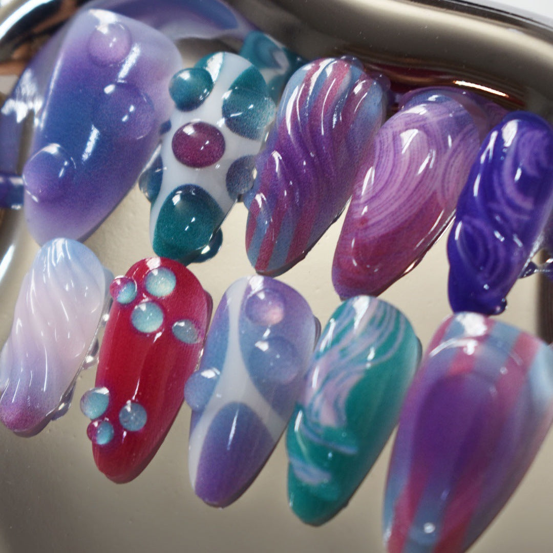 Artistic 3D Nail Design Kalsten