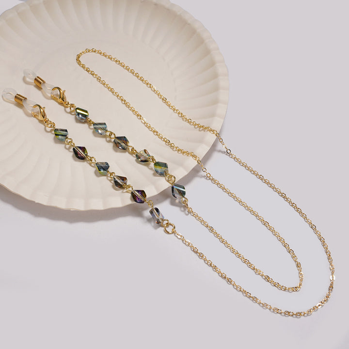 Elegant Beaded Eyewear Chain Kalsten