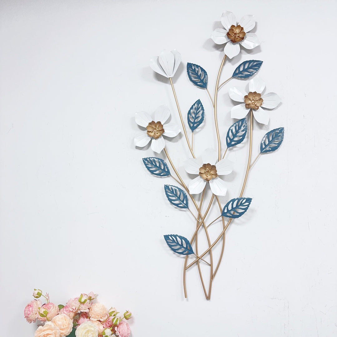 Elegant Floral Wall Sculpture Kalsten