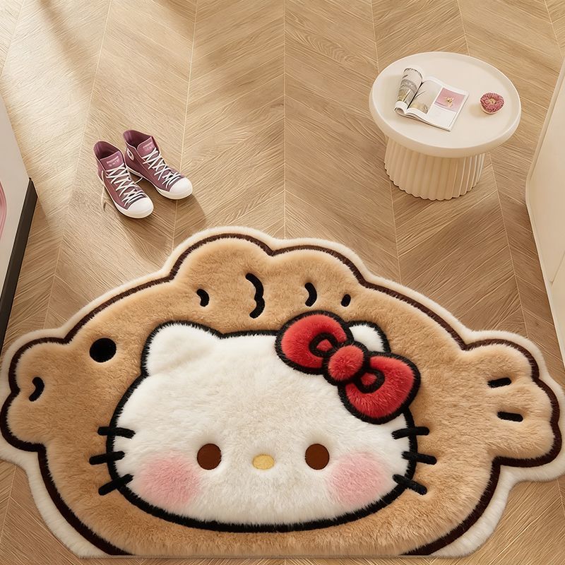 Plush Animal-Themed Bath Mat