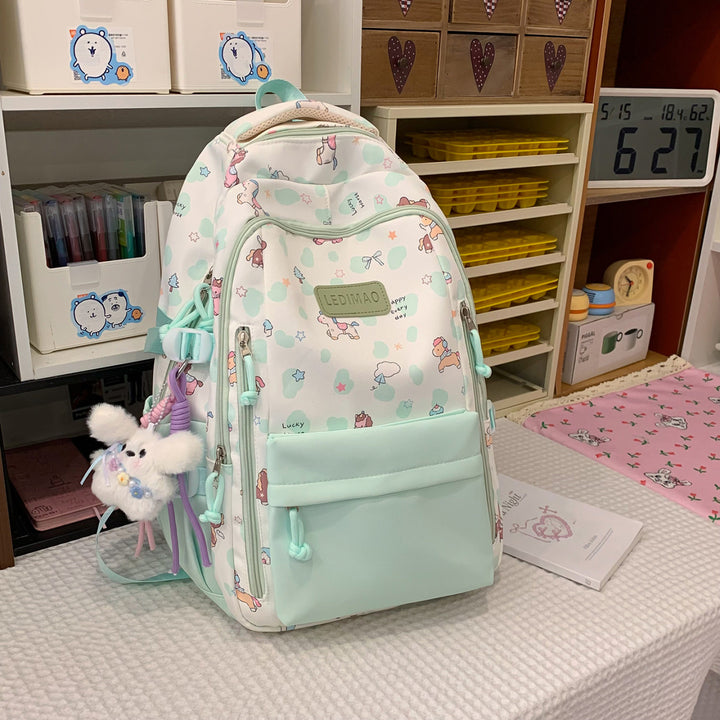 Playful Illustrated School Backpack