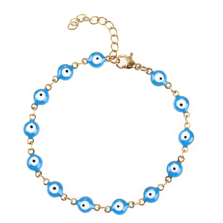 Colorful Evil Eye Charm Bracelet Kalsten