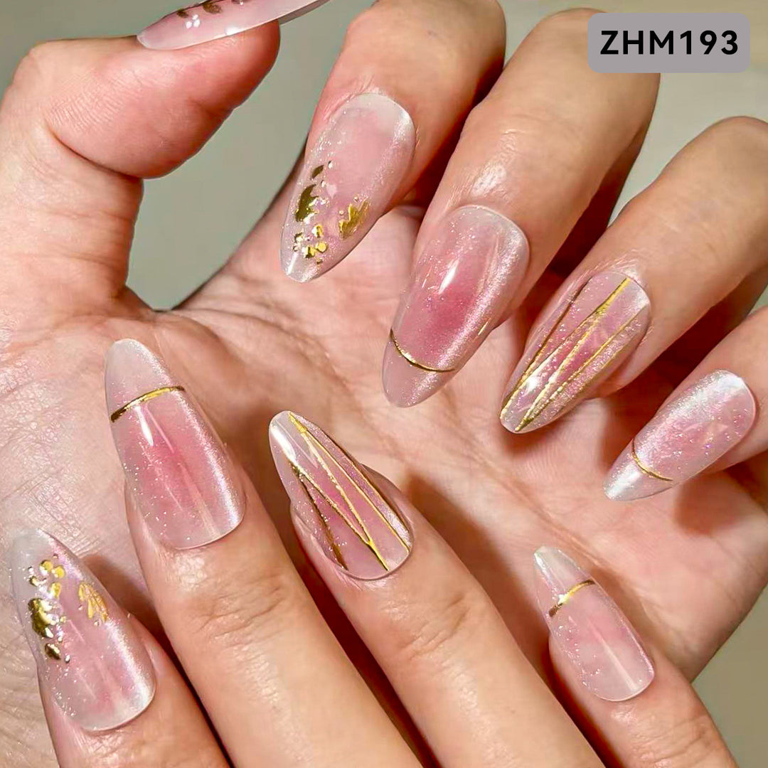 Versatile Press-On Nail Art Set Kalsten