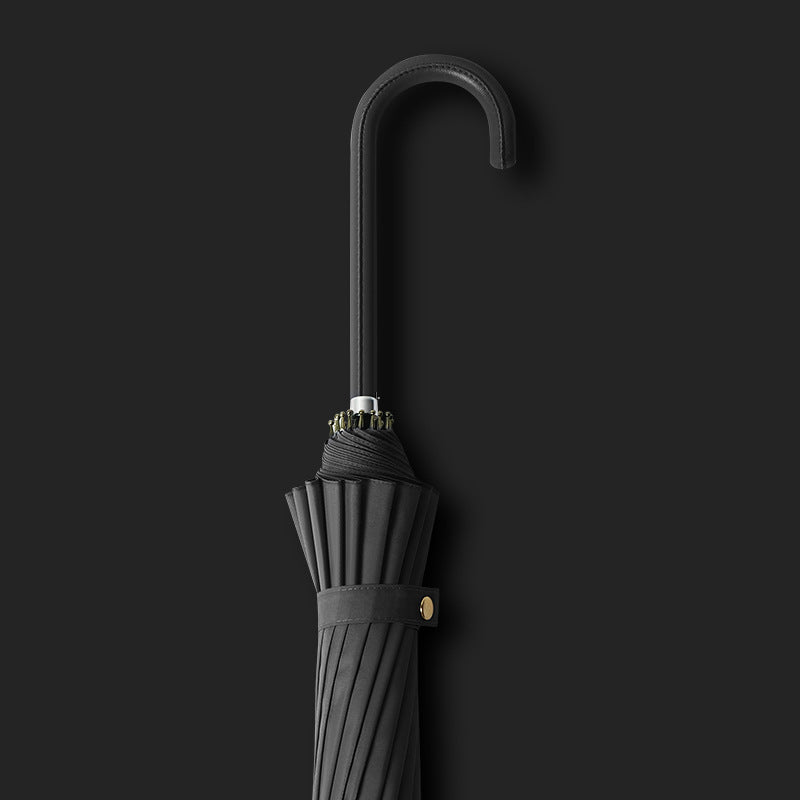 Women's elegant hand umbrella with classic handle Kalsten