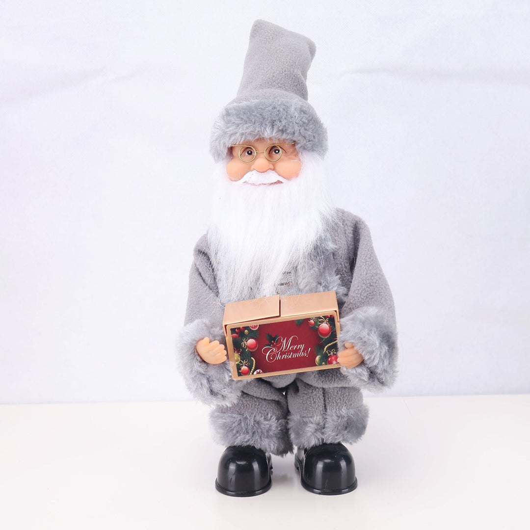 Decorative Santa Claus figure with candy