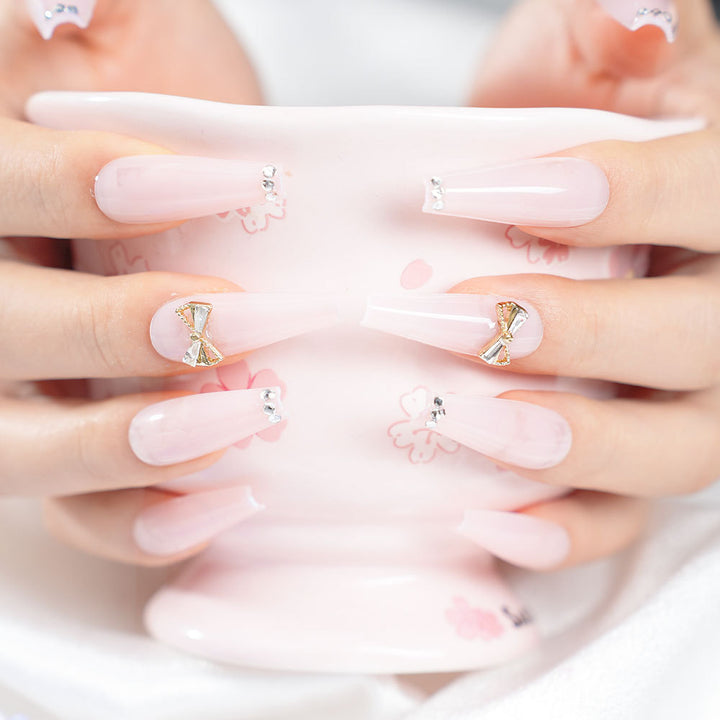 Premium Glamorous Press-On Nail Extension Set Kalsten