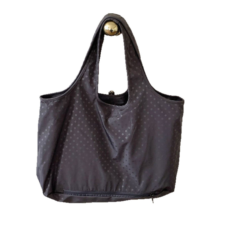 Spacious Polka Dot Shoulder Bag