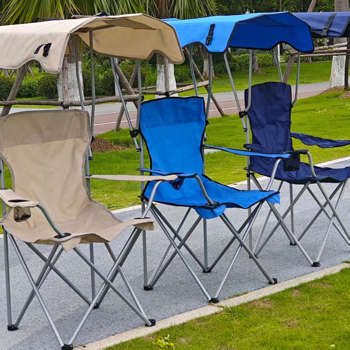 Women Foldable Sun Chair with Canopy Kalsten
