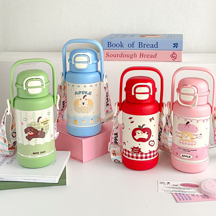 Ladies Insulated Thermos Bottle with Cute Animal Design Kalsten