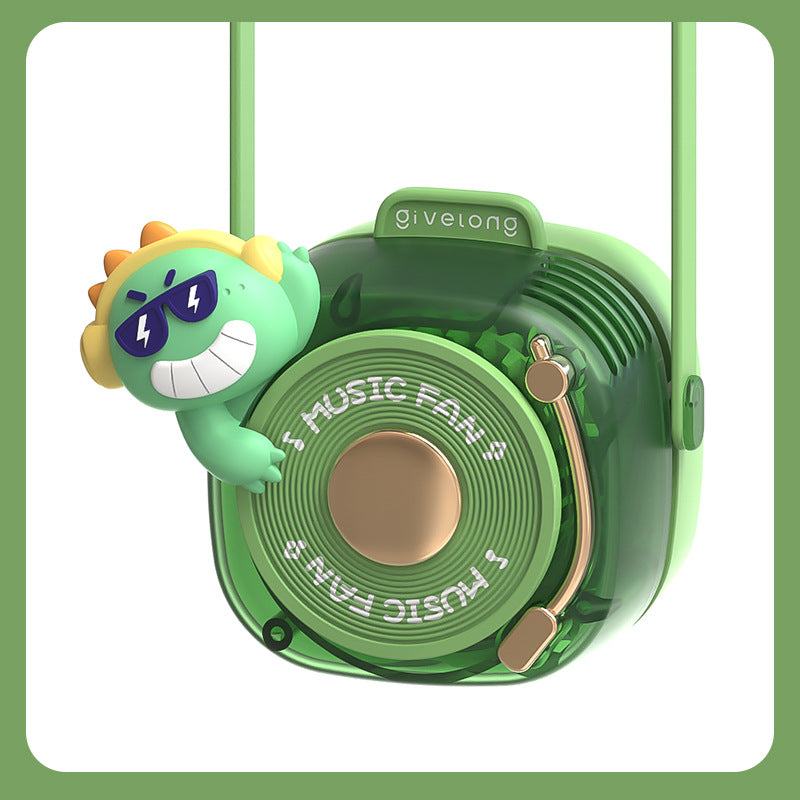 Unisex Portable Mini Fan with Animal Motif Kalsten