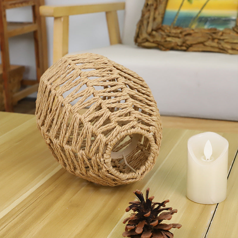 Artful Rattan Table Lamp Shade Kalsten