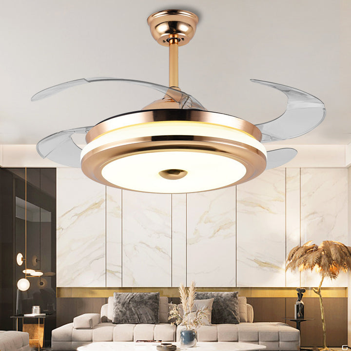 Contemporary Ceiling Fan Light Fixture
