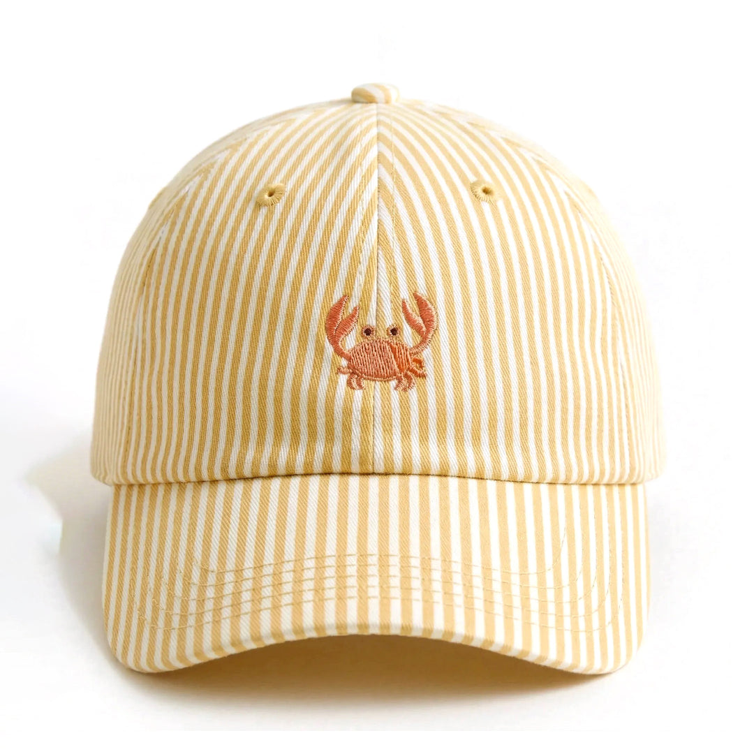 Women's striped baseball cap with strawberry motif Brehn