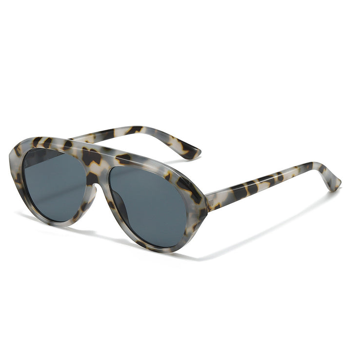 Oversized Geometric Aviator Sunglasses Kalsten