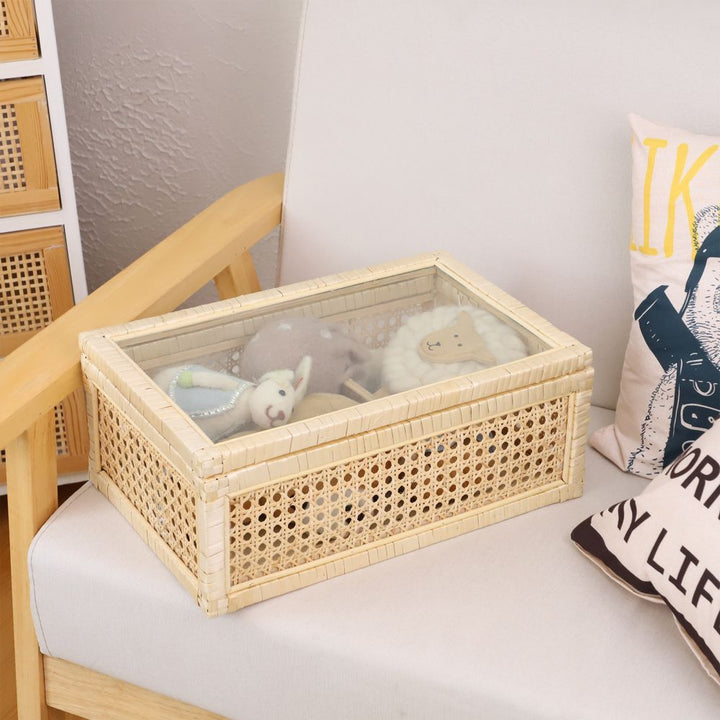 Decorative Woven Storage Box Set Kalsten