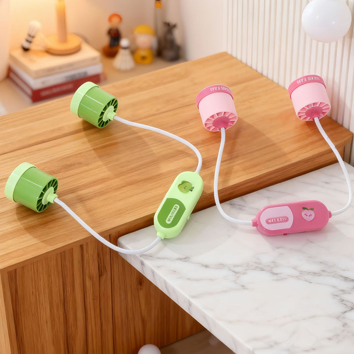 Women Portable Neck Fan with Flexible Design Kalsten