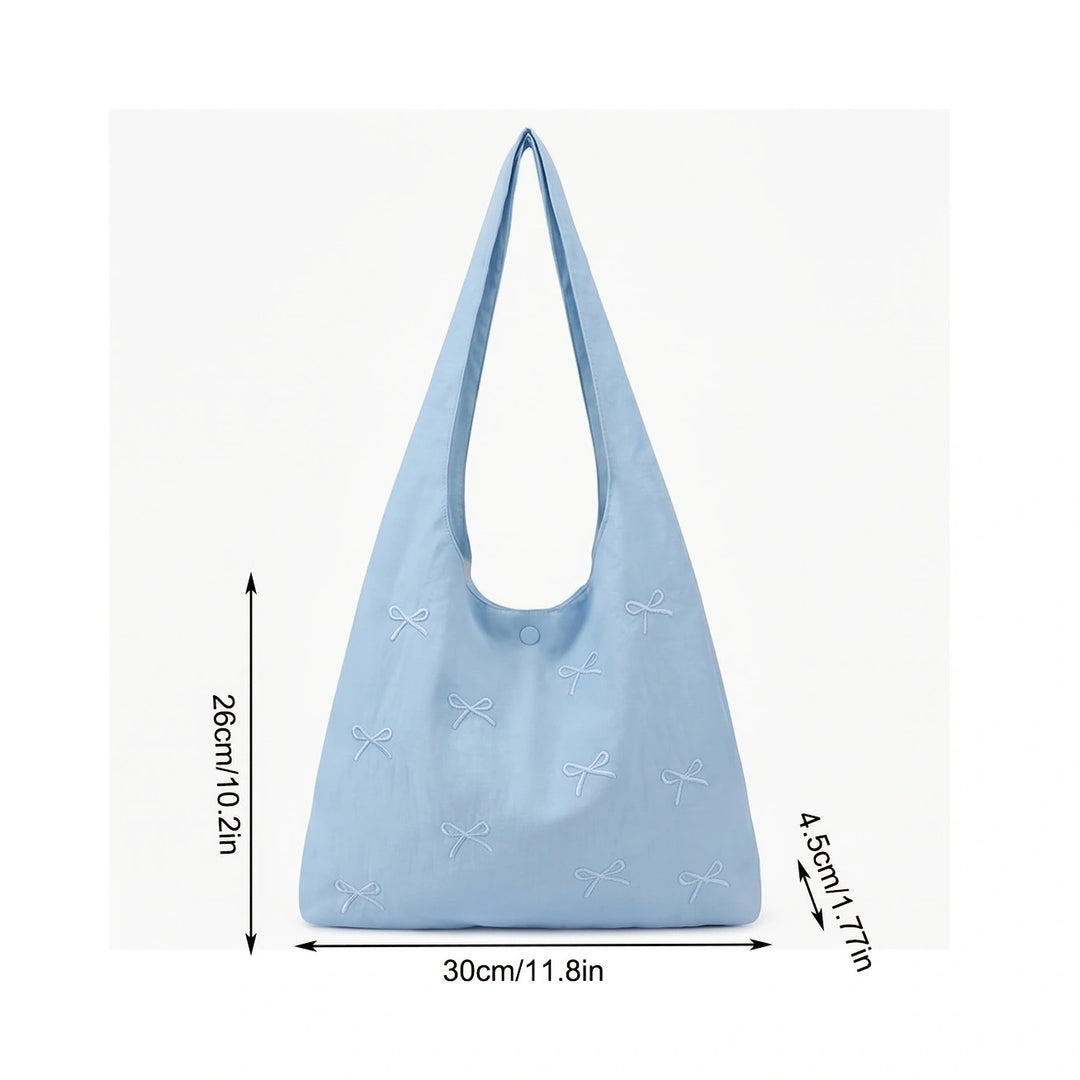 Tote bag with decorative bows Kalsten