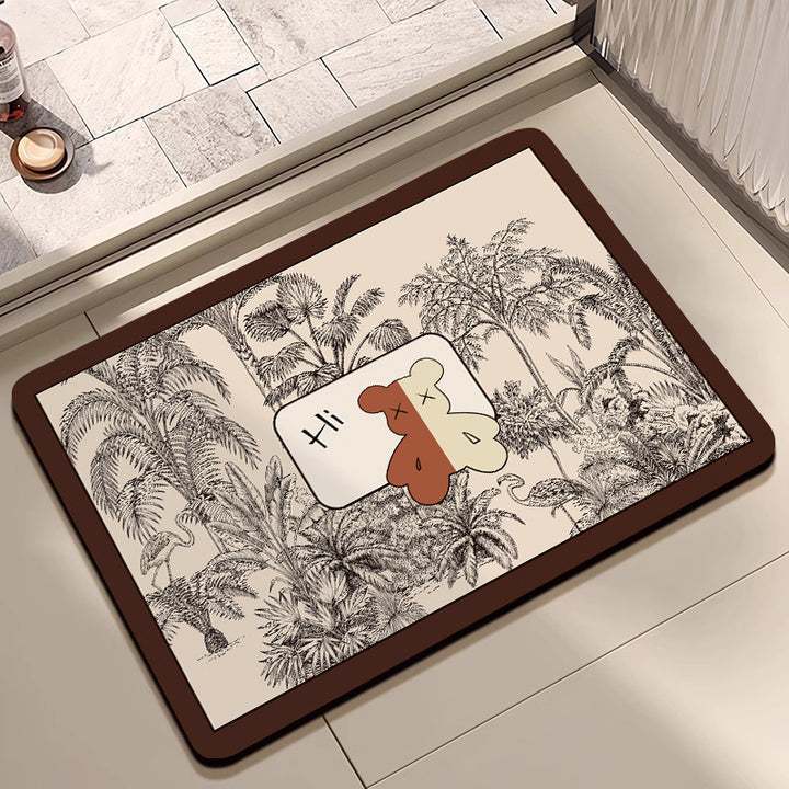 Decorative Cartoon-Themed Floor Mat Kalsten