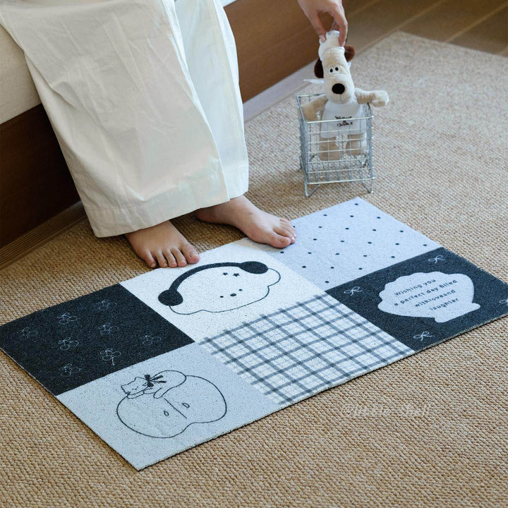Cartoon Print Area Mat for Interiors