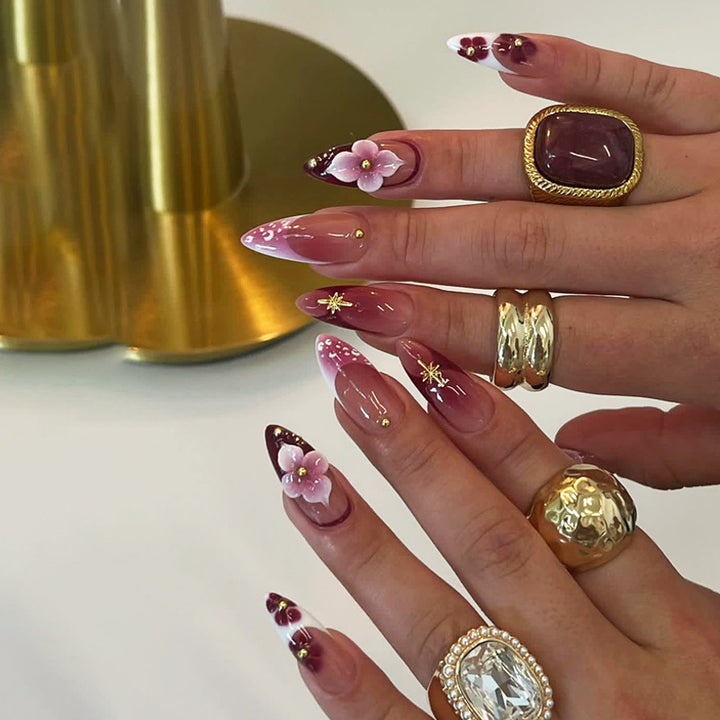 Premium Artistic Press-On Nail Collection Kalsten