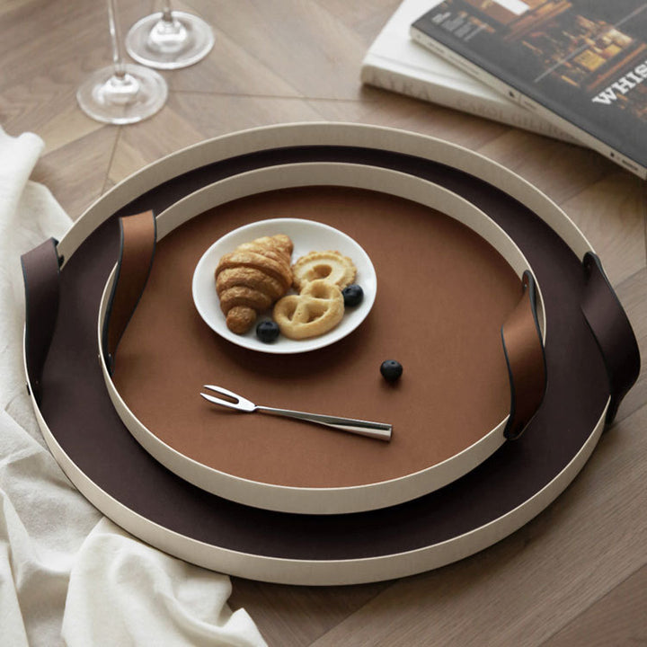 Elegant Round Serving Tray