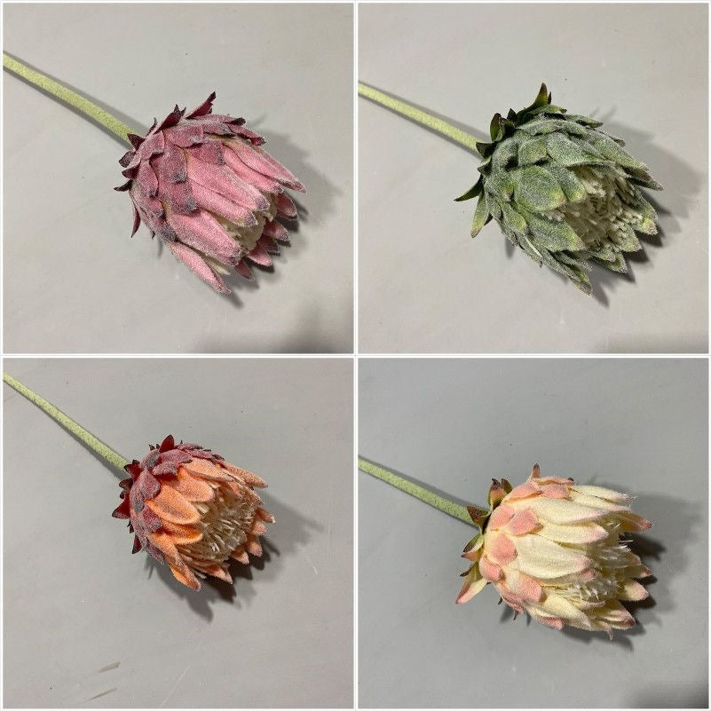 Lifelike Protea Flower Stem